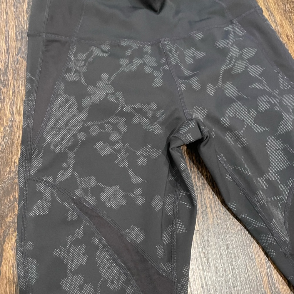 Athleta full length floral print leggings size small - Picture 2 of 3
